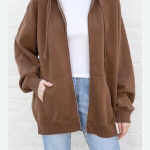 Brandy Melville Brown Hoodie